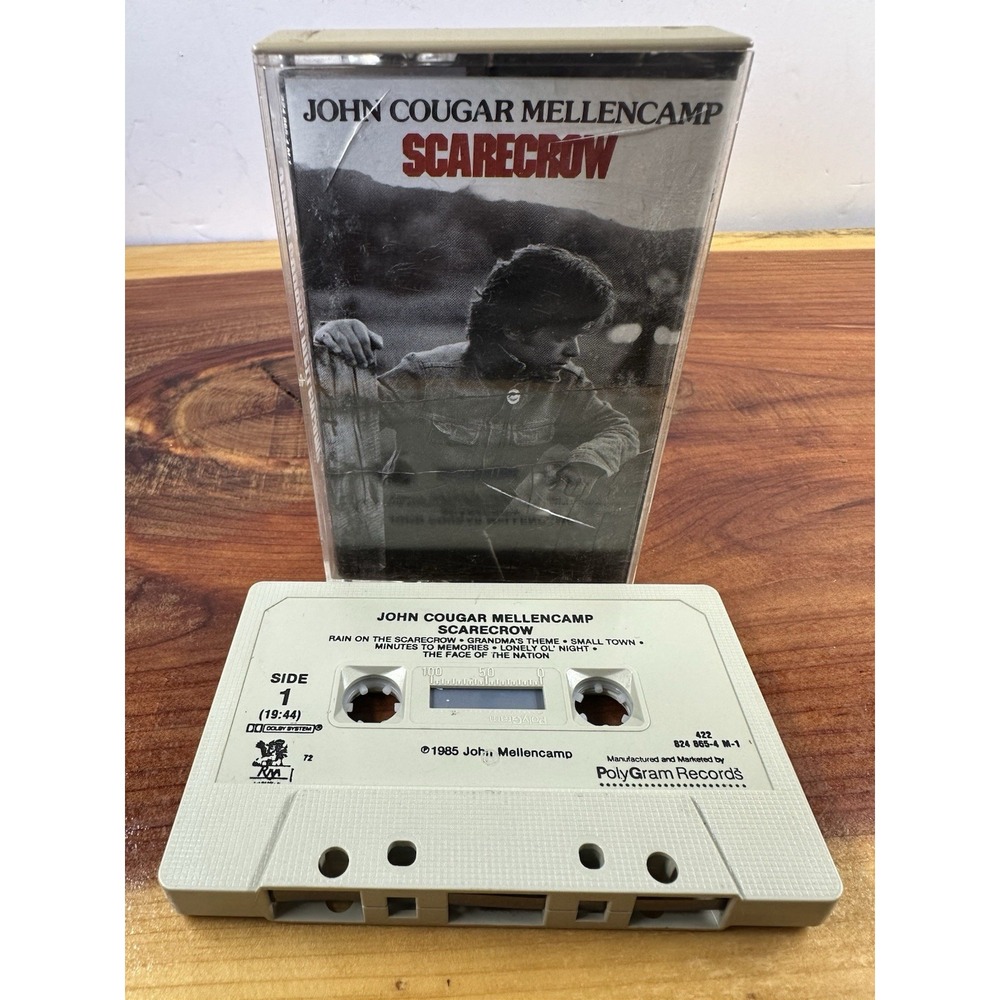 Scarecrow by John Cougar Mellencamp/John‎ Mellencamp (Cassette, Aug-1985,...